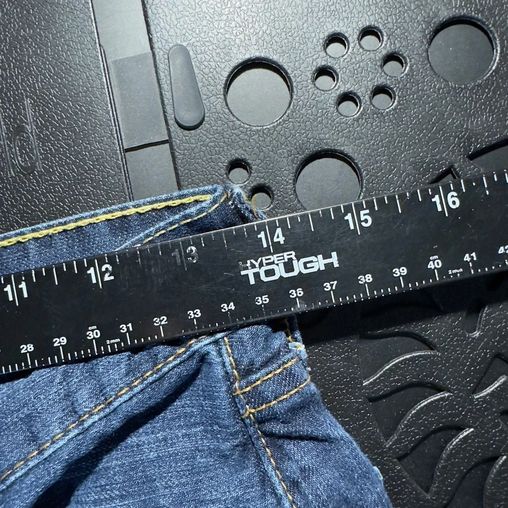 Levi's 514 Straight Leg Jeans Mens 28x32‎ Blue Dark Wash Casual Streetwear Baggy